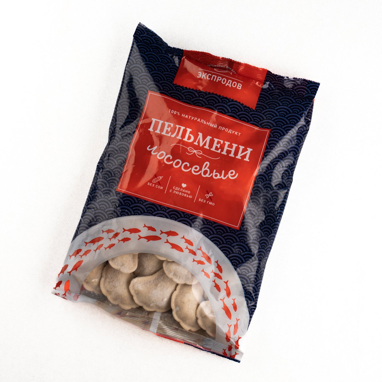 Пельмени рыбные лососевые (из горбуши)