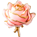 Фигура 31" Роза объемная розовая ВЗ