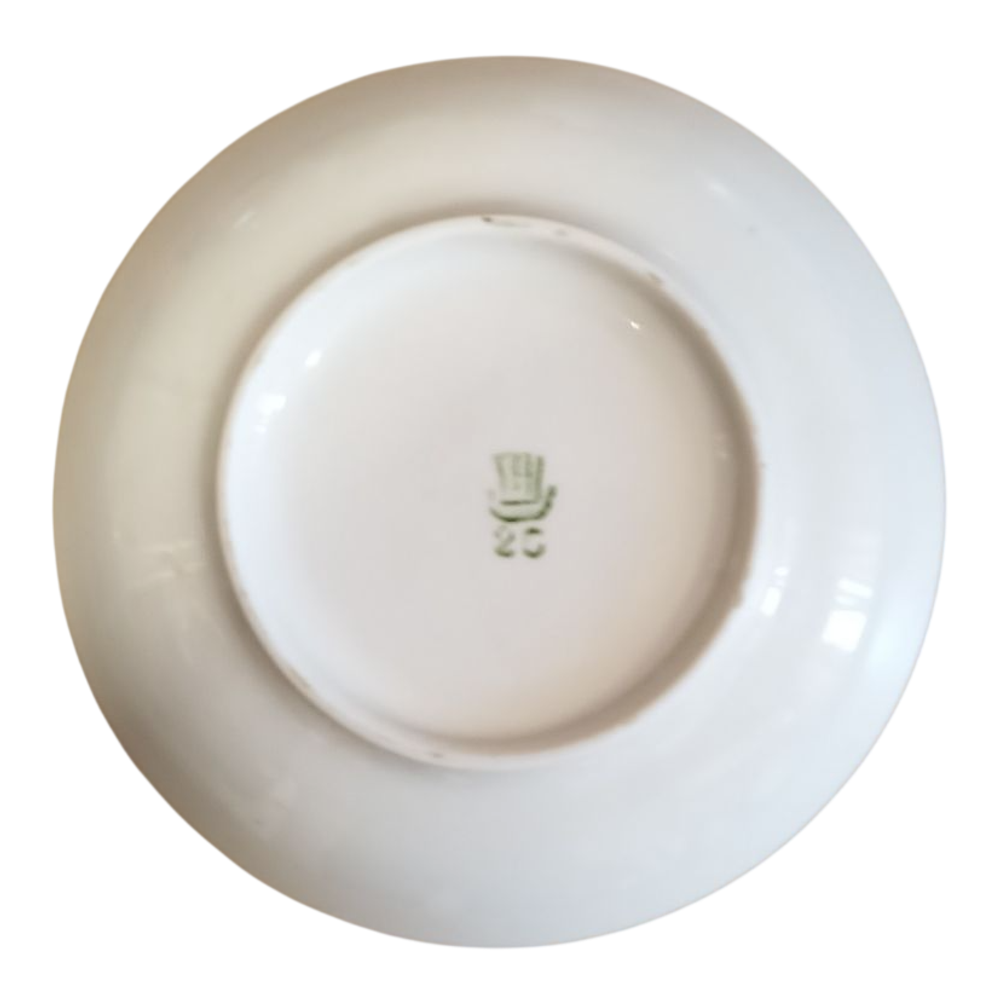 Блюдце, фарфор. Добружский фарфоровый завод