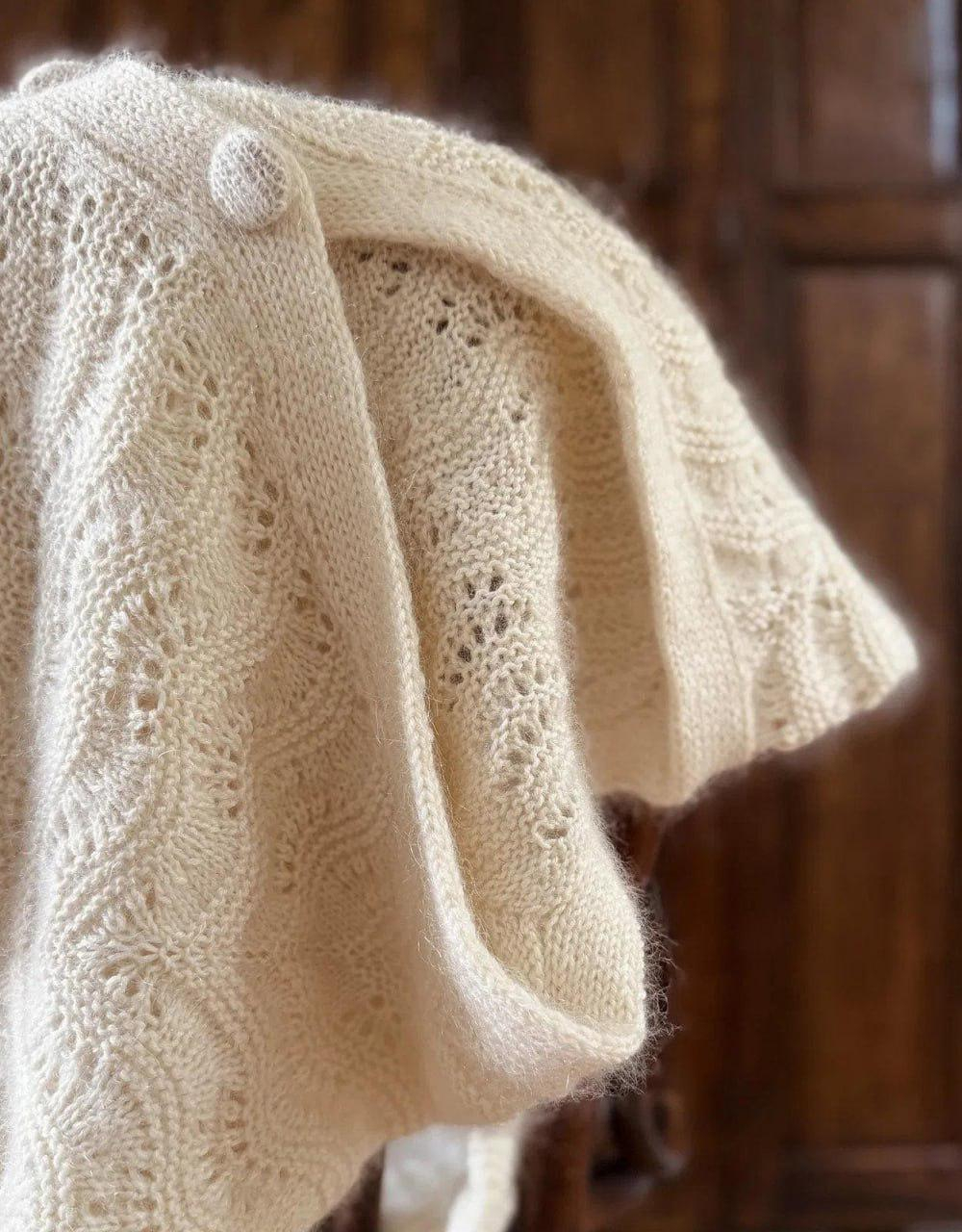 Описание по вязанию кардигана спицами "Jean"