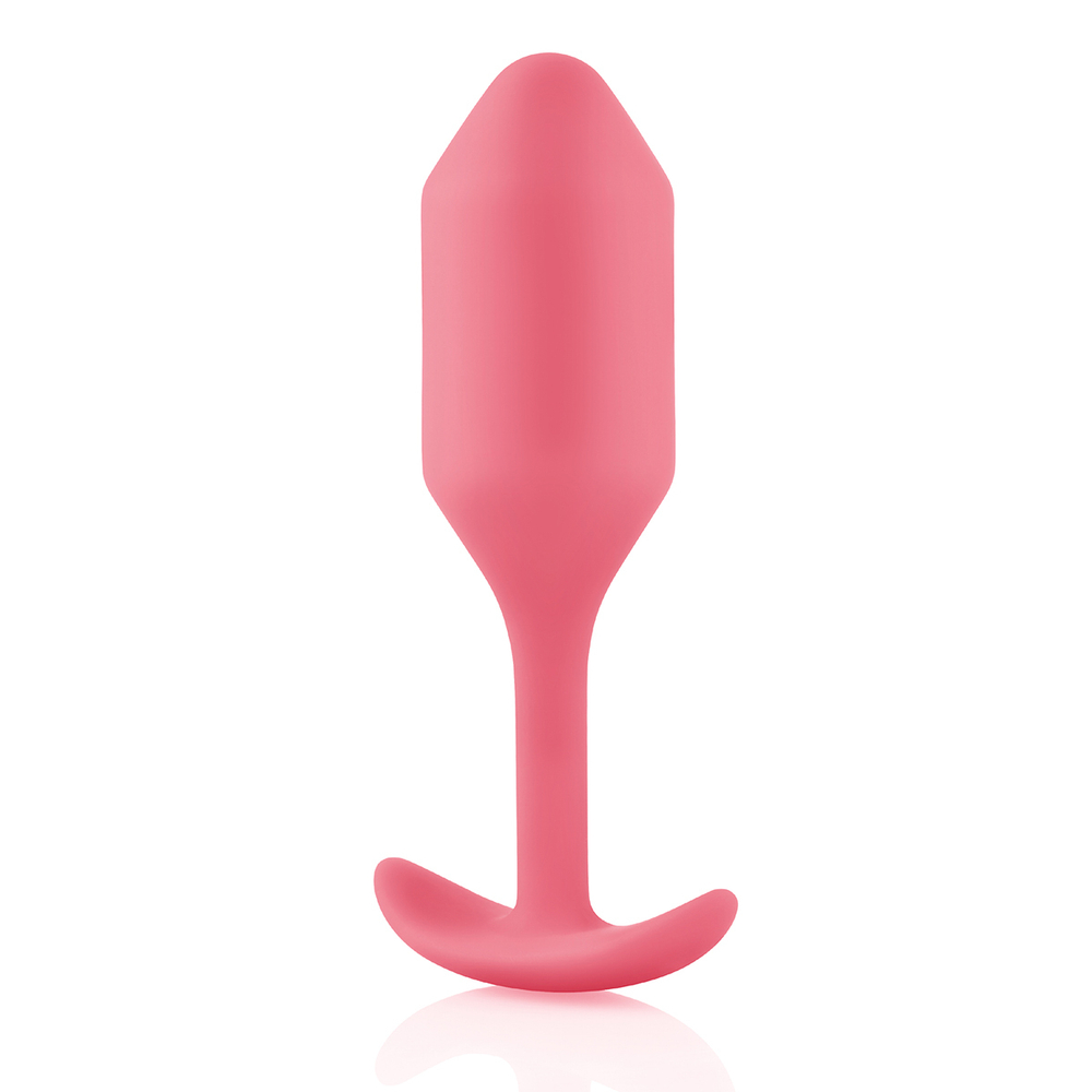 b-Vibe Snug Plug 2 - Анальная пробка для ношения