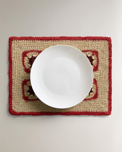 Zara Home сервировочная салфетка из смесовой ткани, 50 35 см · 6219/023