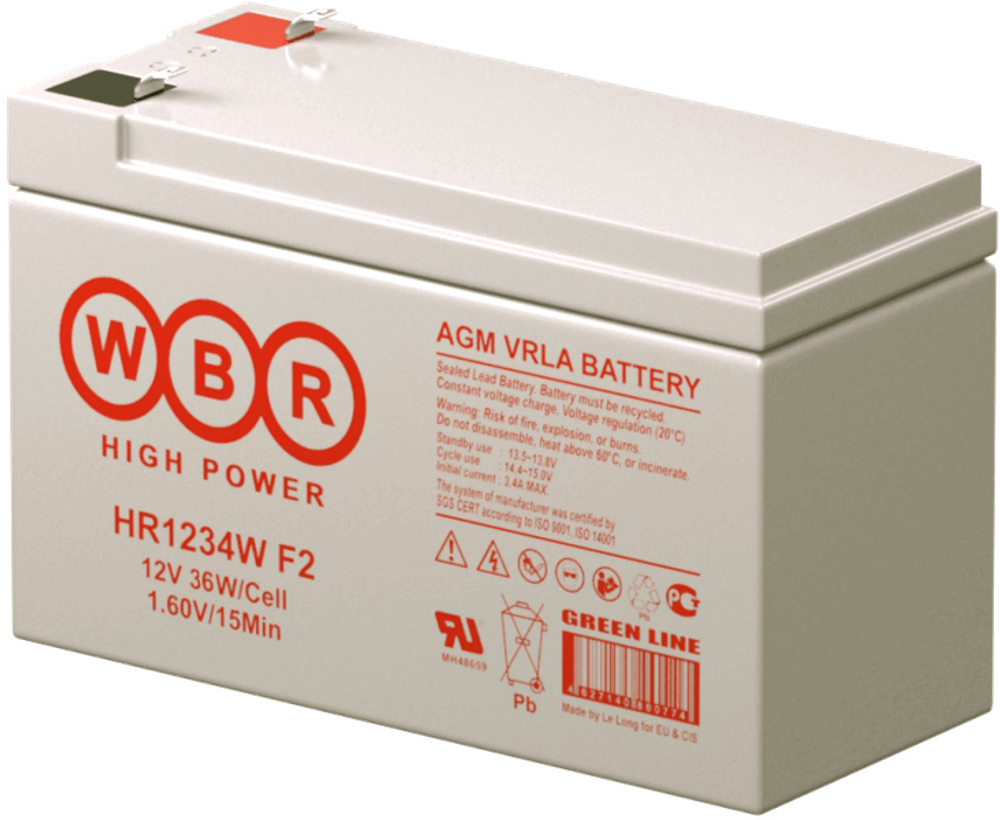 Батарея  WBR HR1234W