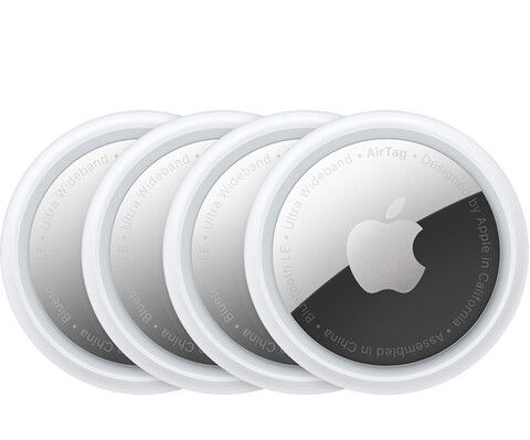 Трекер Apple AirTag (4шт в комплекте, MX542ZM/A) Белый | White