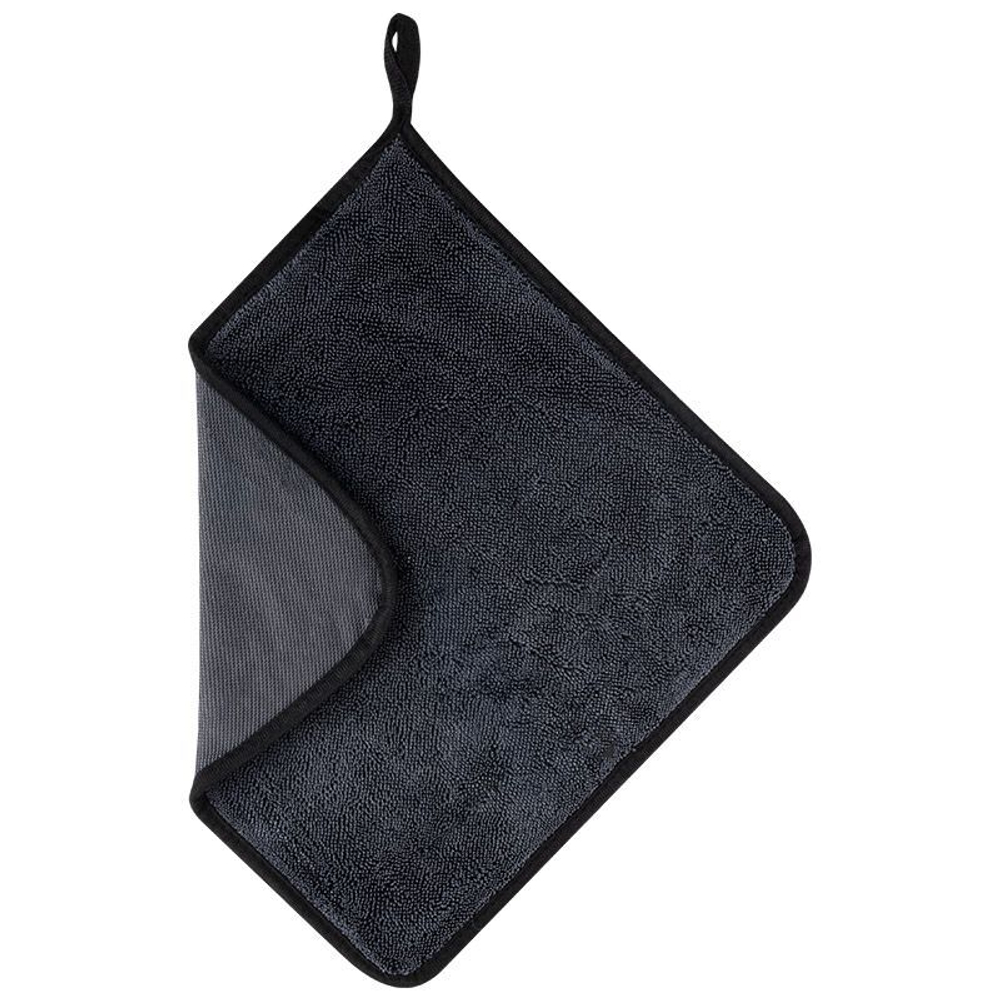 Салфетка из микрофибры 30*30см двухсторонняя (гладкая+ворс)