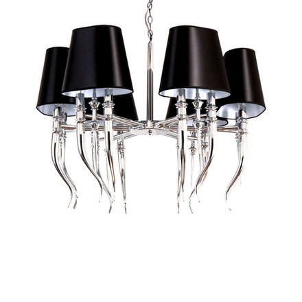Pendant design lamp  Brunilde С6 by Ipe Cavalli (Black)