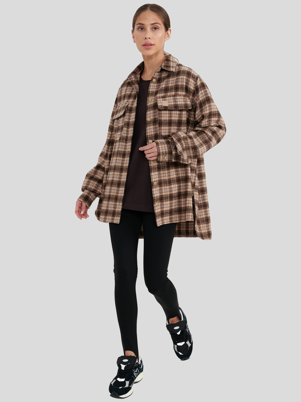 Рубашка "S.Loren Brown Check"