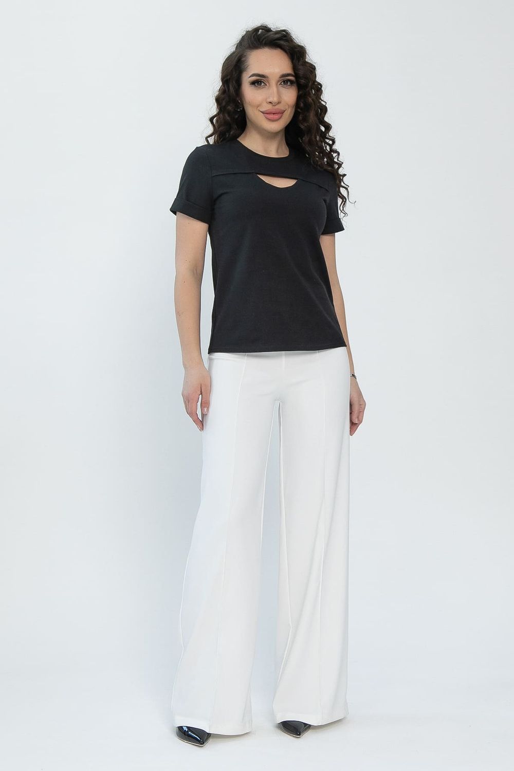 Футболка Дорис (черная) Б13352-50М LT Collection