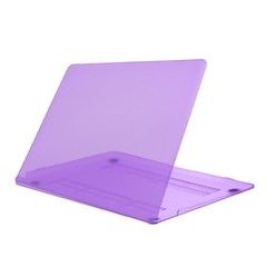 Чехол Hardshell Case для для Macbook Air 13,3" (A1369; A1466) (Фиолетовый прозрачный)