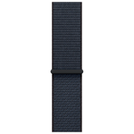 Умные часы Apple Watch Series 10 GPS, 46mm, Jet Black Aluminium Case with Sport Loop, Ink