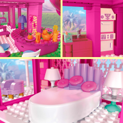 MEGA Barbie - Дом мечты Конструктор 1795 элементов HPH26