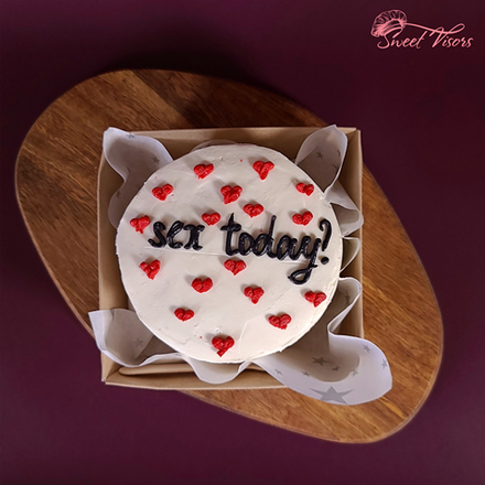Бенто торт "Секс сегодня"