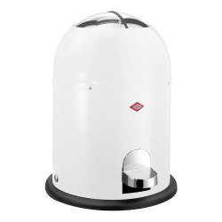 Ведро для мусора 9л Wesco Single master белое