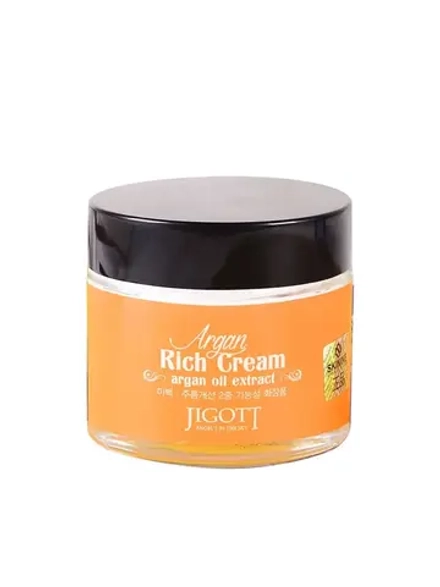 JIGOTT - КРЕМ ДЛЯ ЛИЦА С АРГАНОВЫМ МАСЛОМ RICH CREAM ARGAN OIL, 70 ML