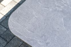 "Канны" лаунж-зона 4-местная плетеная из роупа (веревки), цвет темно-серый