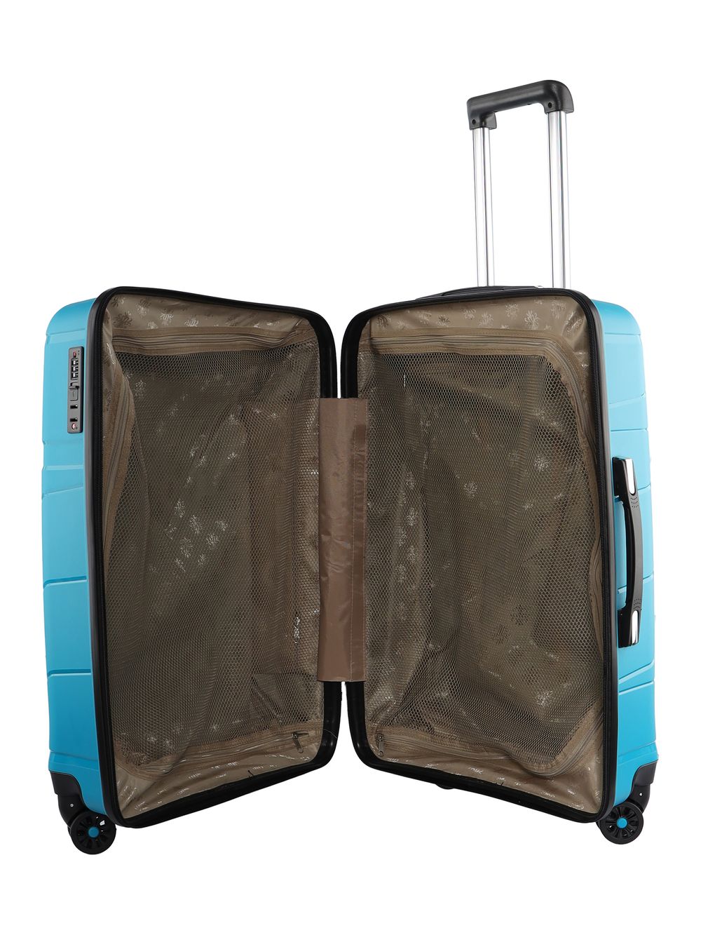 Чемодан 463 / С ремнем / Полипропилен