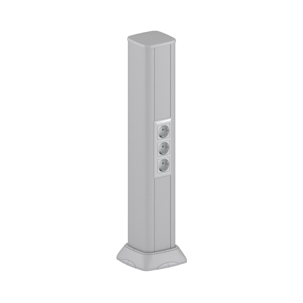 Алюминиевая колонна 0,71 м, цвет темно-серебристый металлик