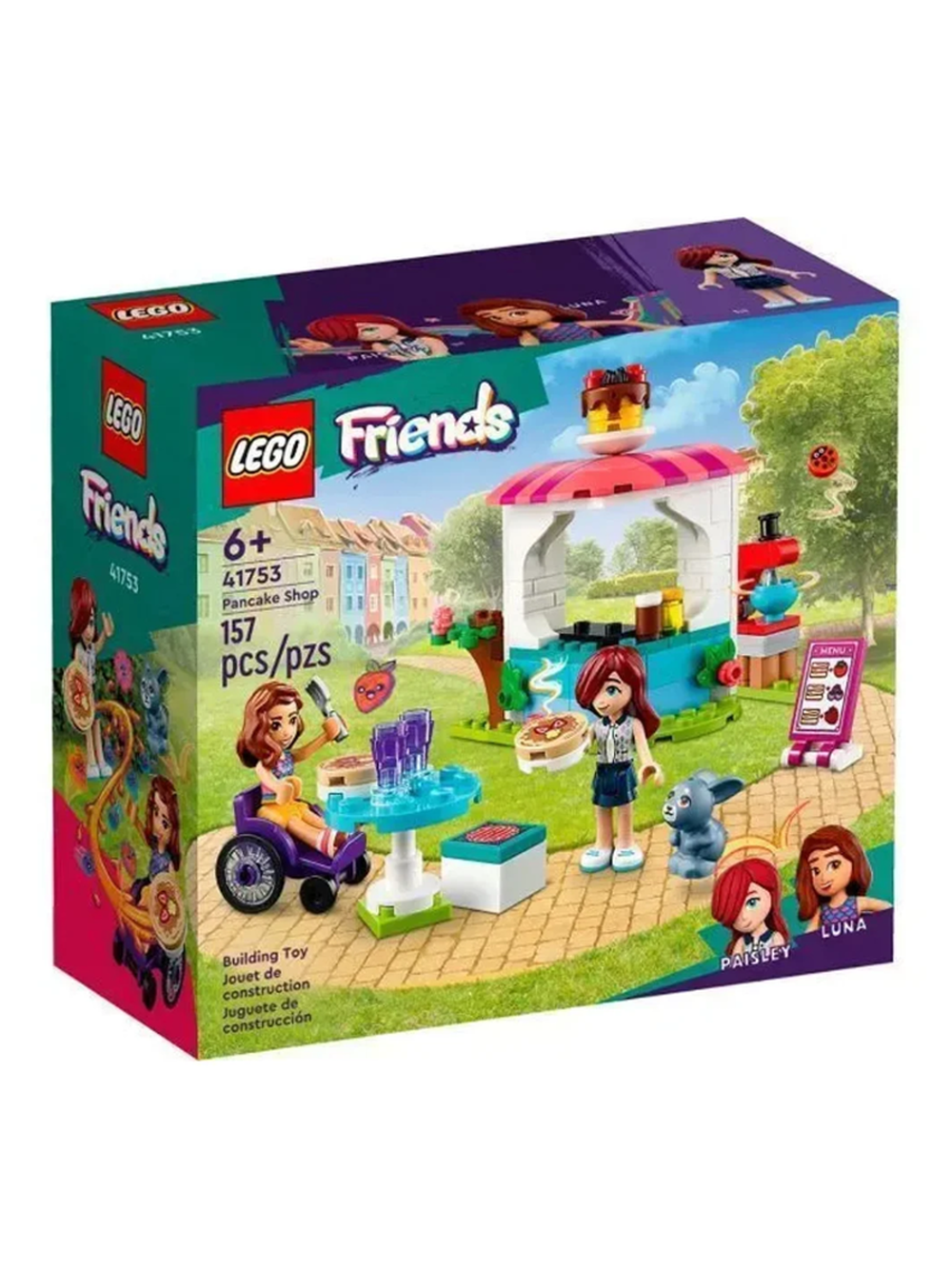 Конструктор LEGO Friends 41753 Магазин панкейков, 157 деталей