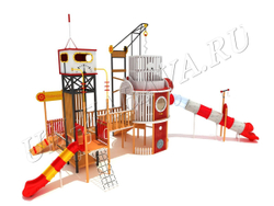 Игровой комплекс ПАРК-025 6-14 лет для детских площадок в парках и скверах