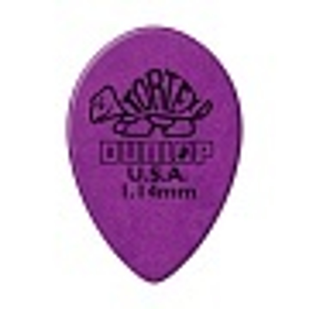 Dunlop 423R Tortex Small Teardrop Медиатор, маленькая капля, толщины:0.60,0.73мм,0.88,1.0,1.14.