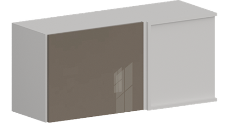 Кухня Модуль ШВУГ 1009 Белый / Капучино