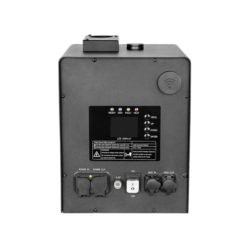 SPARKULAR 1100 IP65 — Генератор холодных искр 1100 Вт с DMX и защитой IP65