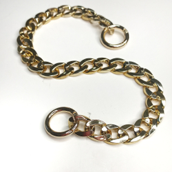 Ручка цепь пластиковая Золото