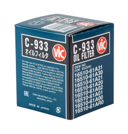 Фильтр масляный VIC C-933