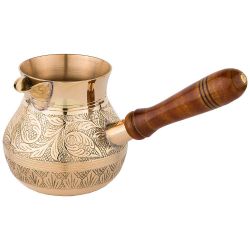 ТУРКА РЕЗНАЯ "GRAVING" 450МЛ. ЛАТУНЬ (КОР=40ШТ.)