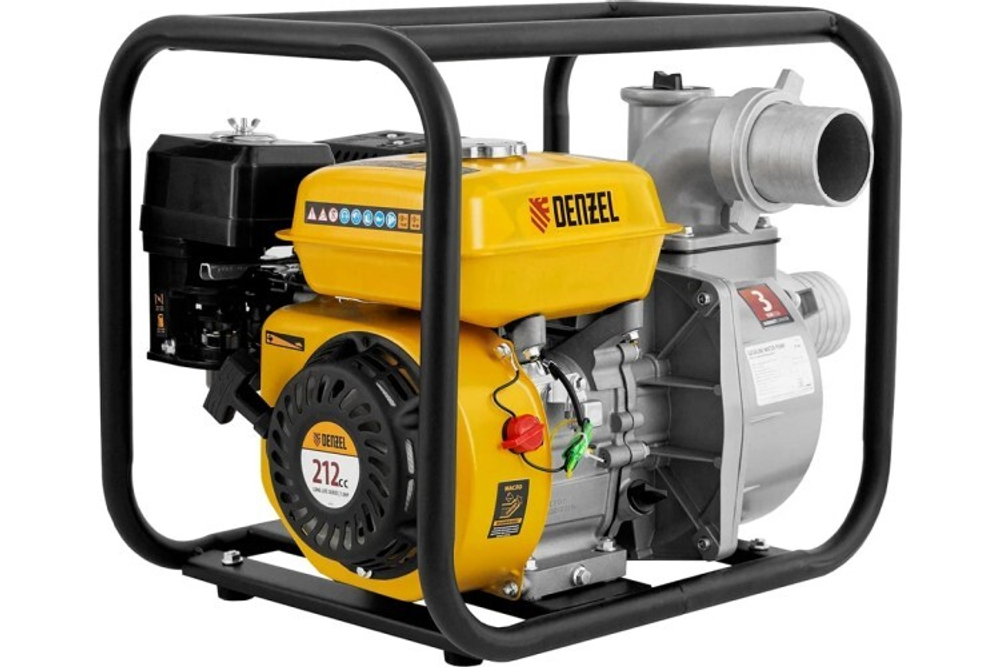 Мотопомпа бензиновая для слабозагрязненной воды Denzel PX-80 99202
