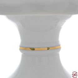 Блюдо на ножке Queen's Crown Мадонна перламутр 33 см