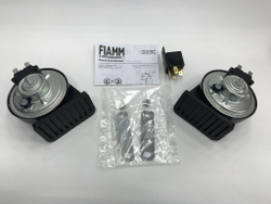 Звуковые сигналы FIAMM AM80SX 932081Z CROSS COUNTRY (к-т 2шт. с универсальными разъёмами)