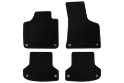 Коврики в салон для AUDI A3 5D АКПП 2008-2013, хэтчбек, 4 шт. (текстиль) KLEVER010410101200K