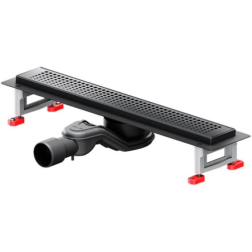 Душевой лоток AM.PM MasterFlow 50 W01SC-P11-050-01BM с Черной матовой решеткой Cut Gradient