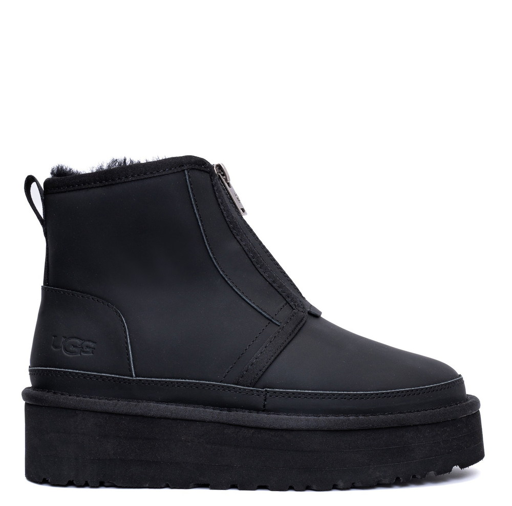 Ugg Neumel Platform Zip Ultra Matte Black
