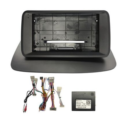 Комплект рамки с разъёмами 9"+can Honda Accord 8 2008-2012 наверх, взамен монохром БК - Car-Smart 9705A