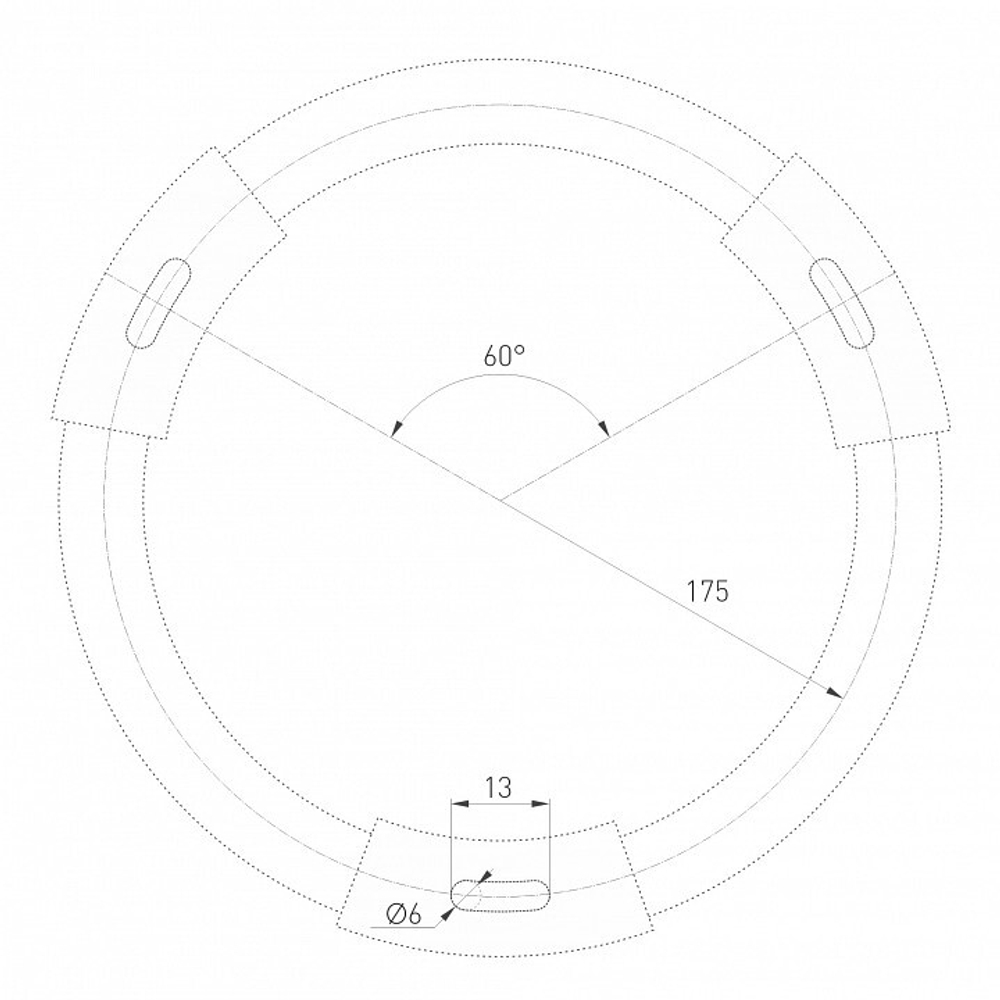 Накладной светильник Arlight RONDO 034814