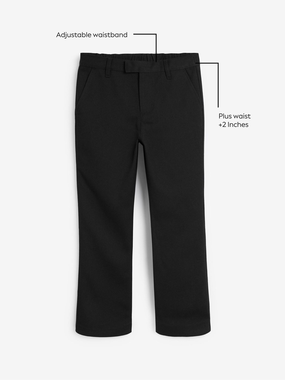 Брюки школьные для мальчика Next 580-191, Черный