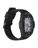 Часы наручные Ed Hardy Black Textured Silicone Strap 48 mm