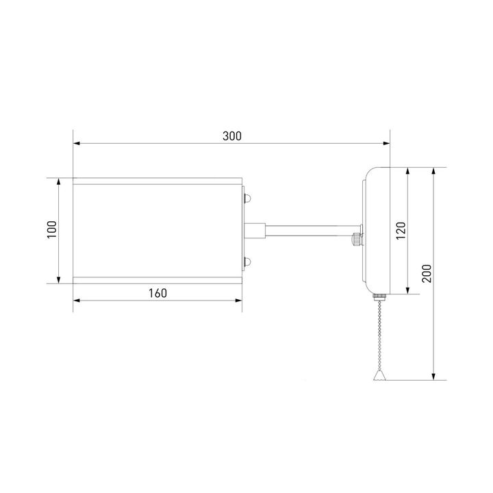 Бра Eurosvet 70045/1 хром