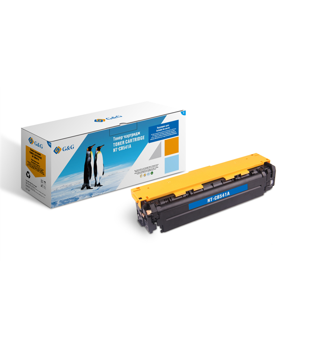 Cartridge G&G 203A для HP CLJ M254/M280/M281, с чипом (1300стр.), голубой (аналог CF541A)