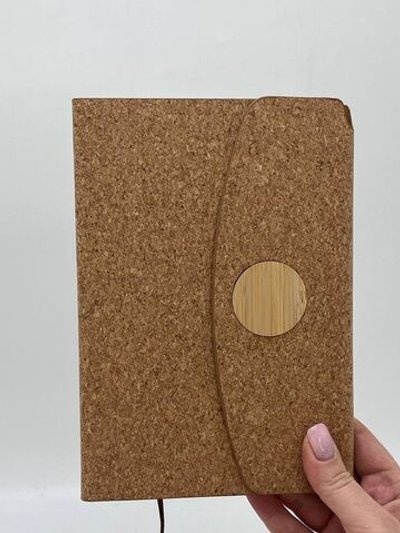 Блокнот А5 пробковый в линейку 80 листов (201930612-3)