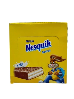 Nesquik Вафельный молочный батончик Несквик Gofret 30шт