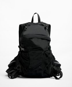 Oysho Водоотталкивающий лыжный рюкзак Ski, 12,3 л, черный