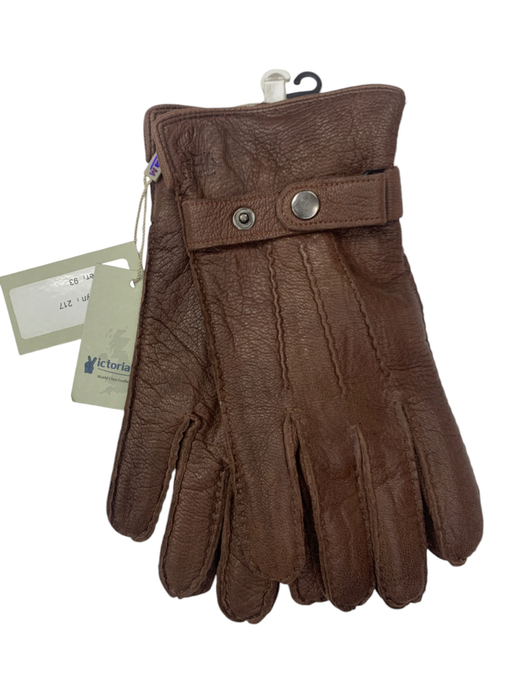 Перчатки. Мужские. Материал верха: Кожа оленя. Подклад: Трикотаж-шерсть. 5 шт в упаковке.