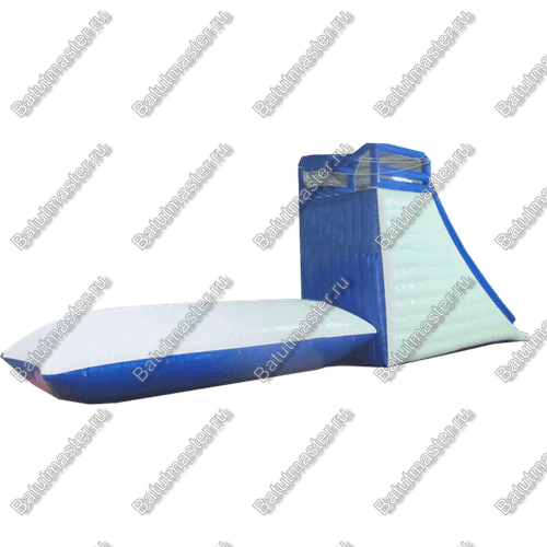 Катапульта Блоб с вышкой «Полет эмоций» 8×2×5 м, блоб 7×2 м