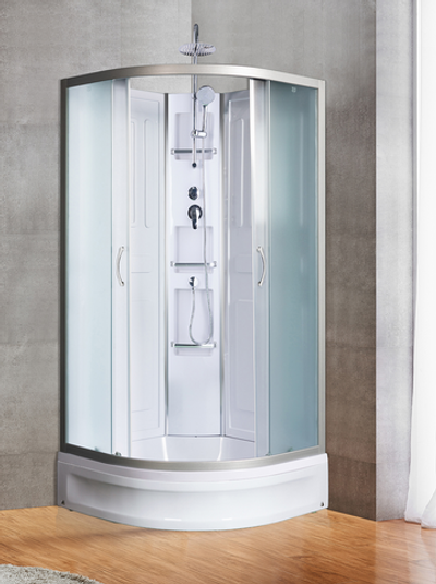 Душевая кабина RIVER LENA Б/К 90/24 МТ 90x90x217 10000000693 Универсальная Четверть круга