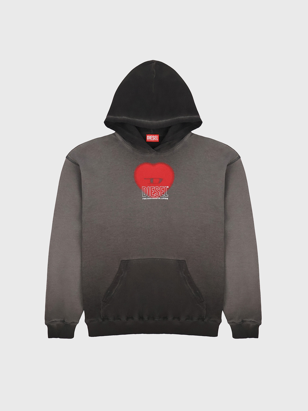 Худи Diesel S-BOXT-HOOD-N10 Felpa Black