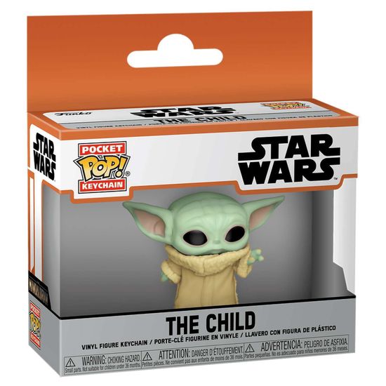 Брелок Funko Pocket POP! Star Wars Mandalorian The Child 53043 / Брелок Фанко Покет ПОП! по мотивам сериала "Мандалорец", Грогу