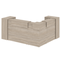 Onix Ресепшн O.R-K-29 Дуб Аттик 2575*2175*1187